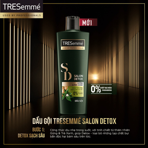 Ảnh của [MUA 1 TẶNG 1] Dầu gội TRESemmé Salon Detox 640g