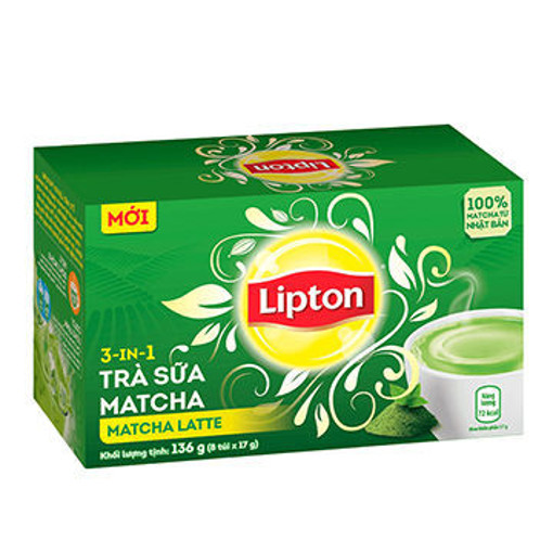 Ảnh của Trà sữa Lipton Matcha Latte 17g x 8 gói
