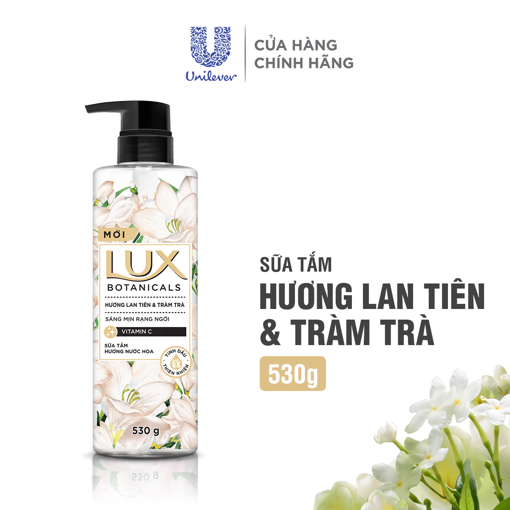 Ảnh của [MUA 1 TẶNG 1] Sữa tắm Lux Hương Lam Tiên & Tràm Trà 530g
