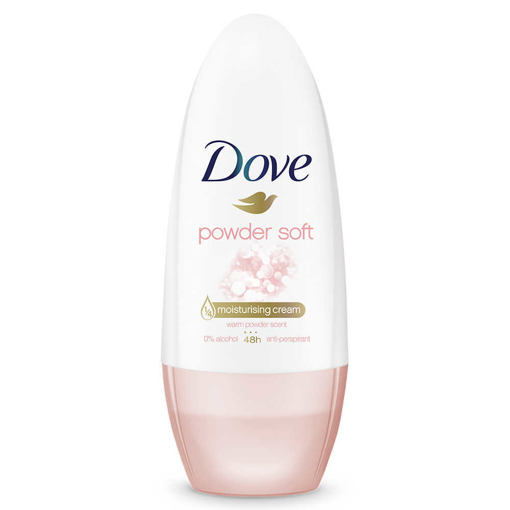 Ảnh của Lăn khử mùi Dove Powder Soft Dưỡng Da Sáng Mịn Hương Phấn Thơm 40ml