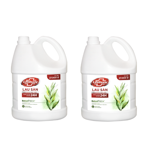 Ảnh của Combo 2 Nước Lau Sàn Lifebuoy 3,6L Kháng Khuẩn - An Toàn Với Da