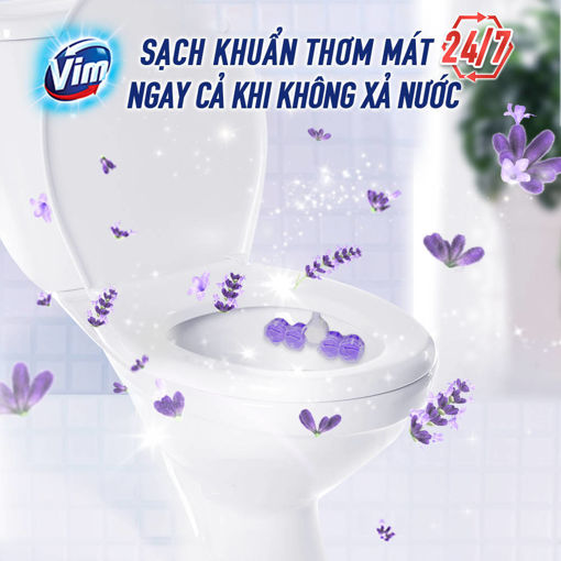 Picture of Túi 5 Viên Tẩy Bồn Cầu Vim Hương Oải Hương