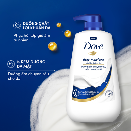 Ảnh của [MUA 1 TẶNG 1] Sữa tắm Dove Dưỡng ẩm chuyên sâu 900g