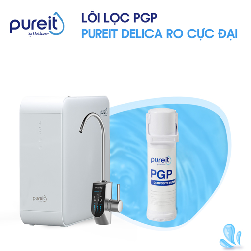 Ảnh của Lõi lọc PGP Pureit Delica UR5840 Âm Tủ Bếp (DIY)