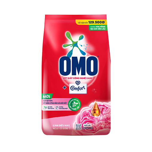 Picture of Bột giặt OMO Comfort Tinh dầu thơm Ngất ngây 5.3kg
