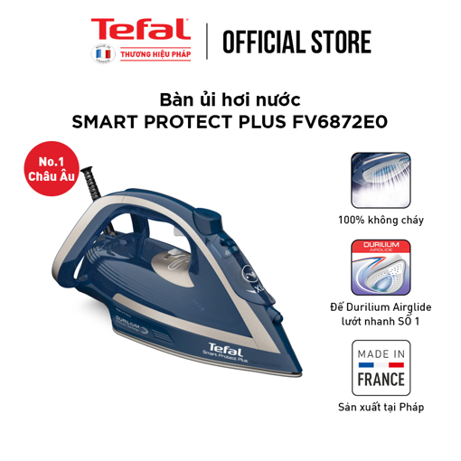 Ảnh của Bàn ủi hơi nước Tefal Smart Protect Plus FV6872E0 - 2800W