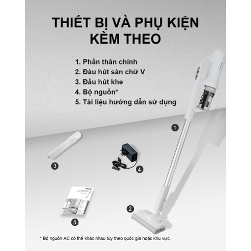 Ảnh của Máy hút bụi không dây Panasonic - MC-SB30JW049