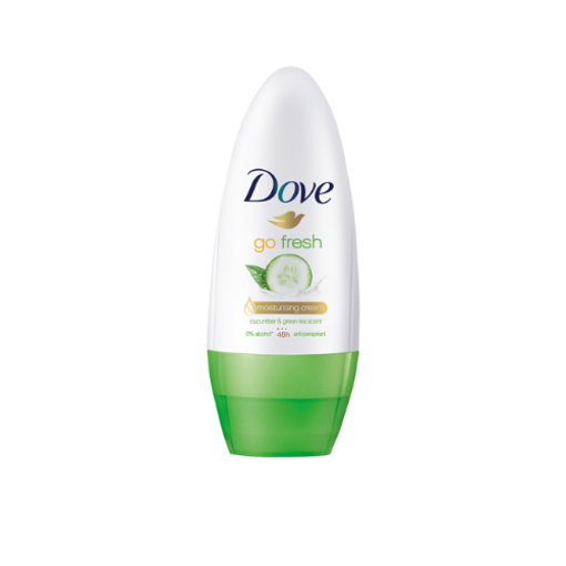 Ảnh của Lăn Khử Mùi Dove Go Fresh Dưỡng Da Sáng Mịn Hương Dưa Leo & Trà Xanh 40ml