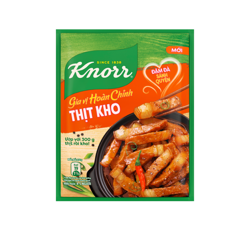 Ảnh của Dây 6 Gói Knorr Gia vị hoàn chỉnh Thịt Kho 28g