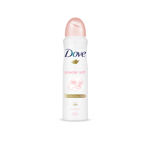 Ảnh của Xịt khử mùi Dove Powder Soft hương Phấn thơm 135ml