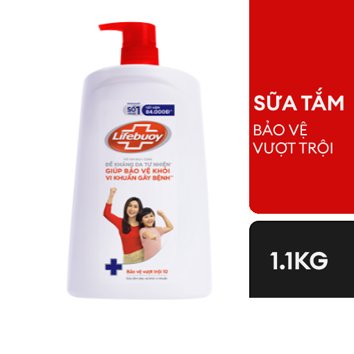 Ảnh của Sữa tắm Lifebuoy Bảo vệ vượt trội 10 1.1kg