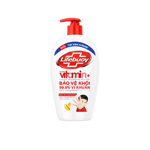 Ảnh của Nước rửa tay Lifebuoy Vitamin+ Bảo vệ Vượt trội 10 450g