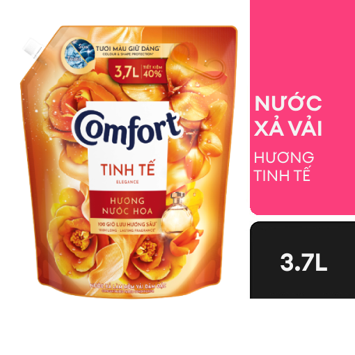 Ảnh của Nước xả vải Comfort Hương nước hoa Thiên nhiên Tinh tế 3.7l