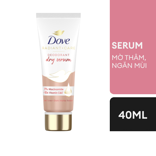 Ảnh của Serum dưỡng sáng ngăn mùi Dove 3% Niacinamide mờ thâm thu nhỏ lỗ chân lông 40ml