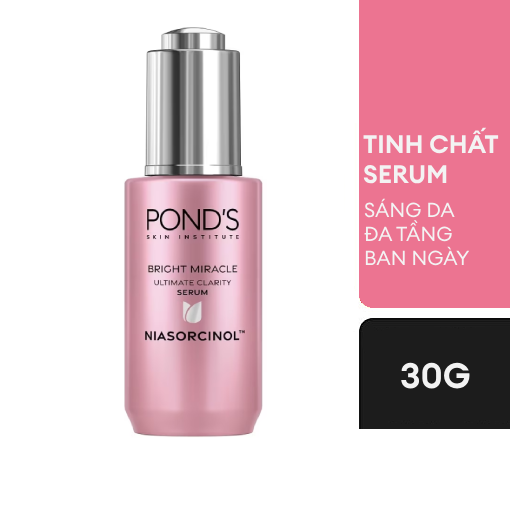 Ảnh của TInh chất Serum Pond's Bright Miracle Mờ thâm sạm với 50X Niasorcinol Ban ngày 30g