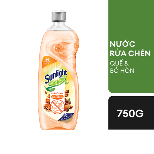 Ảnh của Nước rửa chén Sunlight Quế & Bồ hòn 750g