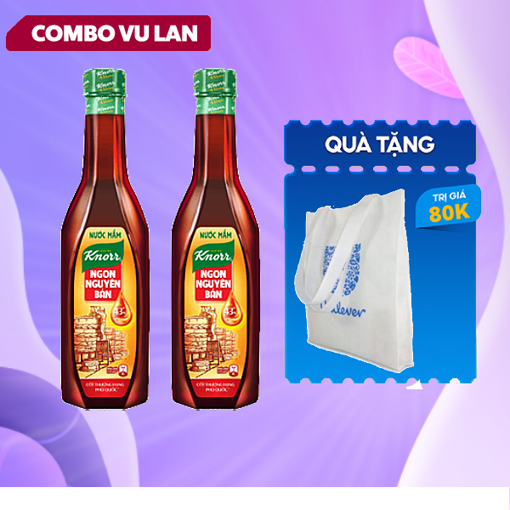 Ảnh của Combo 2 Nước mắm Knorr Ngon nguyên bản 500ml