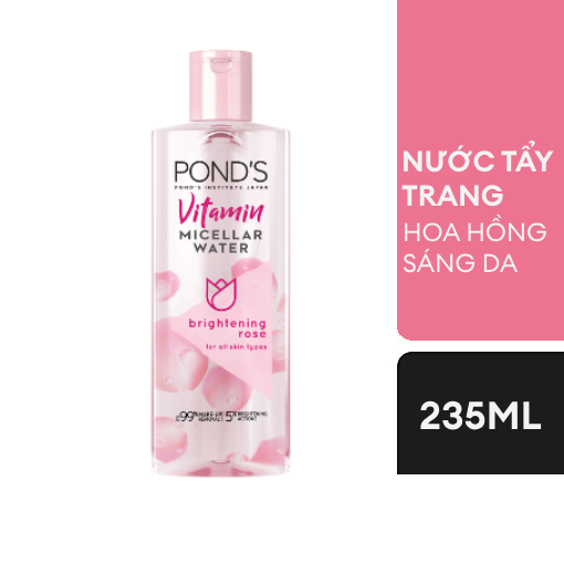 Ảnh của Nước tẩy trang Pond's Vitamin và hoa hồng sáng da 235ml