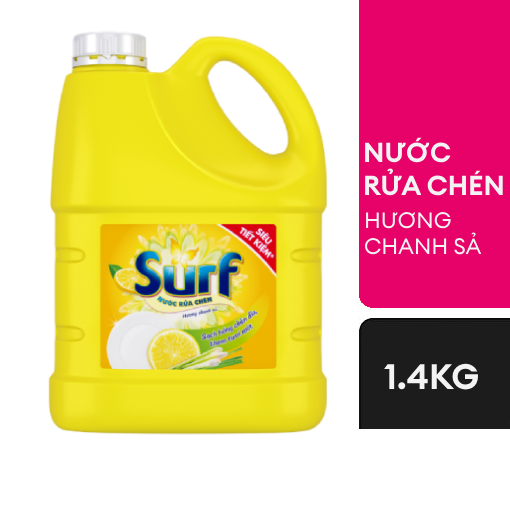 Ảnh của Nước rửa chén Surf hương Chanh Sả 1.4kg