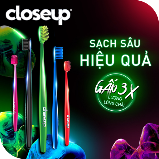 Ảnh của Closeup Precision Clean Sạch Sâu 3X Lông Chải