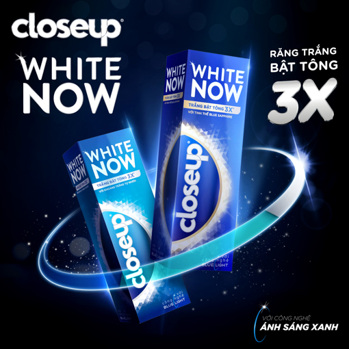 Ảnh của Closeup White Now Trắng Bật Tông 3X Khoáng Trắng 100g