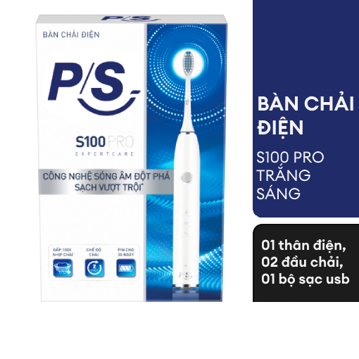 Ảnh của P/S S100 Pro Sạch Mảng Bám 10X - Trắng Sáng