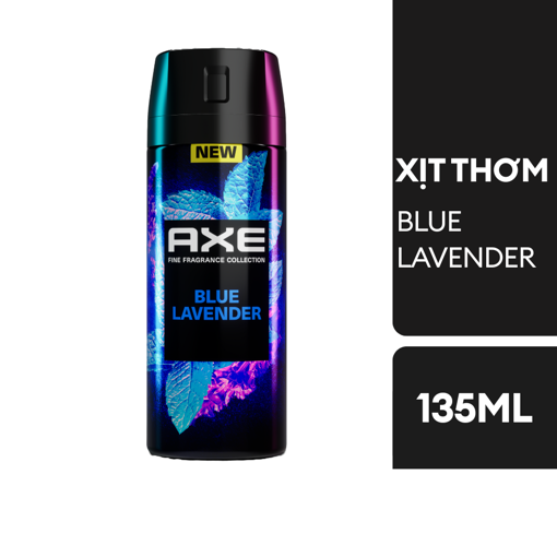 Ảnh của Xịt thơm hương nước hoa cao cấp Axe Blue Lavender 135ml