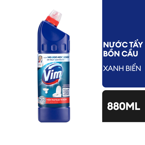 Ảnh của Nước tẩy bồn cầu Vim Xanh biển 880ml