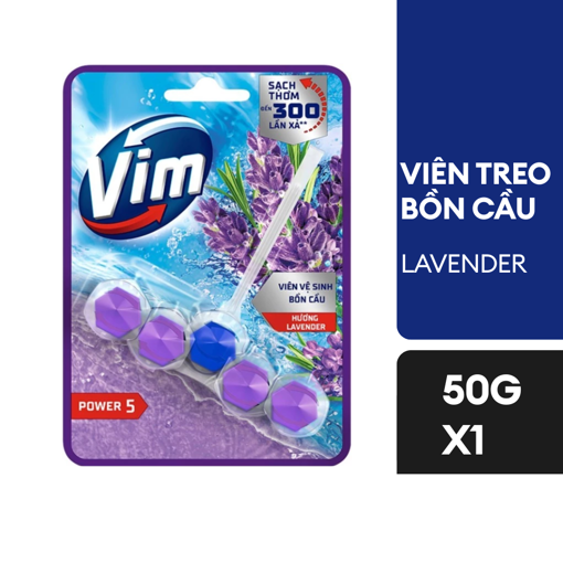 Ảnh của Viên treo bồn cầu Vim Lavender 50g