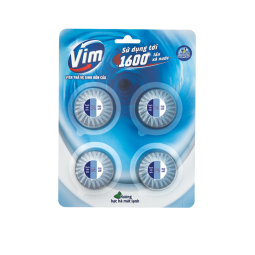 Ảnh của Viên thả vệ sinh bồn cầu Vim hương Bạc Hà 180g