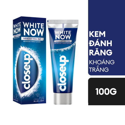 Ảnh của Closeup White Now Trắng Bật Tông 3X Khoáng Trắng 100g