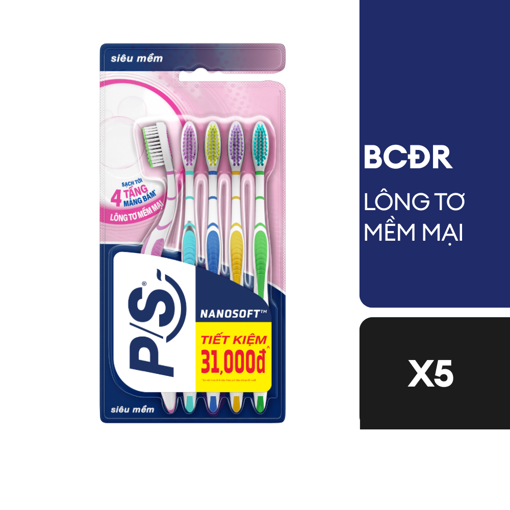 Picture of Bộ 5 BCĐR P/S Lông Tơ Mềm Mại