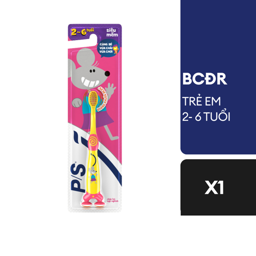Ảnh của Bàn chải đánh răng P/S Bé 2-6 tuổi