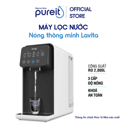 Ảnh của MÁY LỌC NƯỚC PUREIT LAVITA 3 CẤP ĐỘ NÓNG THÔNG MINH