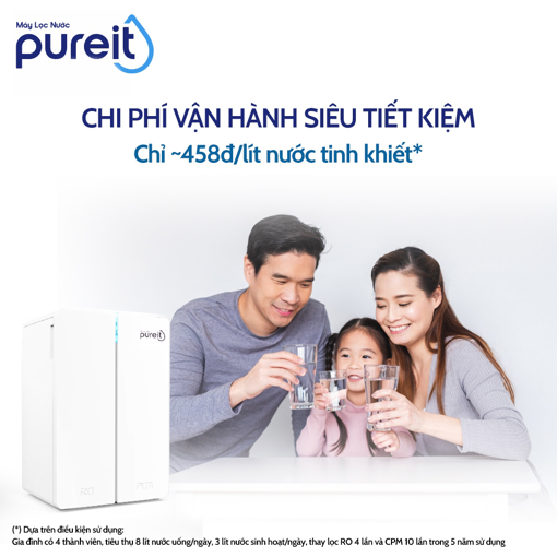 Ảnh của MÁY LỌC NƯỚC PUREIT TANKA ÂM TỦ BẾP