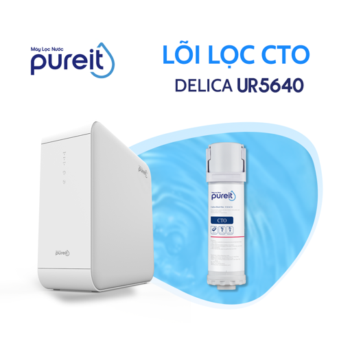Ảnh của Lõi lọc CTO Pureit Delica UR5640/UR5440 Âm Tủ Bếp (DIY)