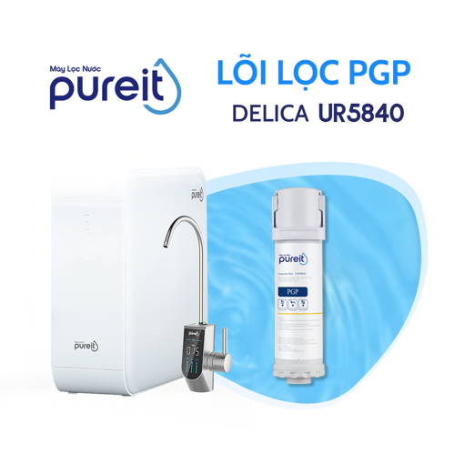 Ảnh của Lõi lọc PGP Pureit Delica UR5840 Âm Tủ Bếp (DIY)