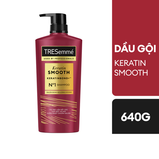 Picture of Dầu gội TRESemmé Vào Nếp Suôn Mượt Keratin Smooth 640g