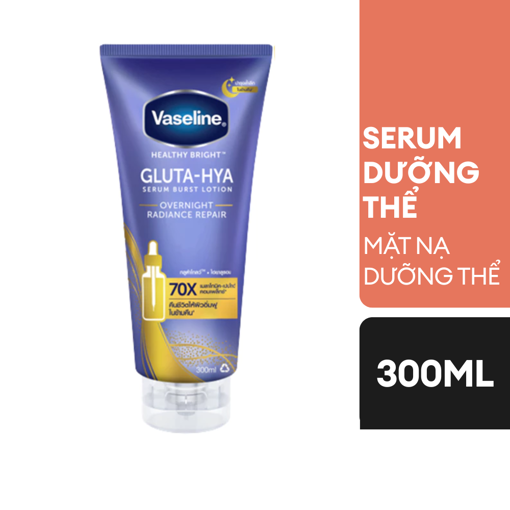Ảnh của Sữa dưỡng thể Vaseline Gluta Hya Ban đêm 300ml