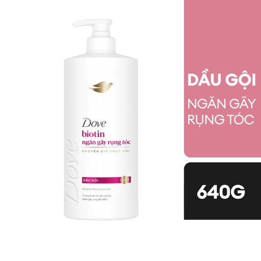 Ảnh của Dầu gội Dove Biotin Ngăn Gãy Rụng Tóc 640g