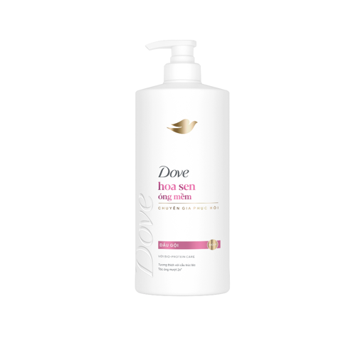 Ảnh của Dầu gội Dove Hoa sen Óng mềm tự nhiên 640g
