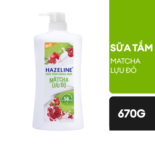 Ảnh của Sữa tắm Hazeline Matcha Lựu đỏ 670g