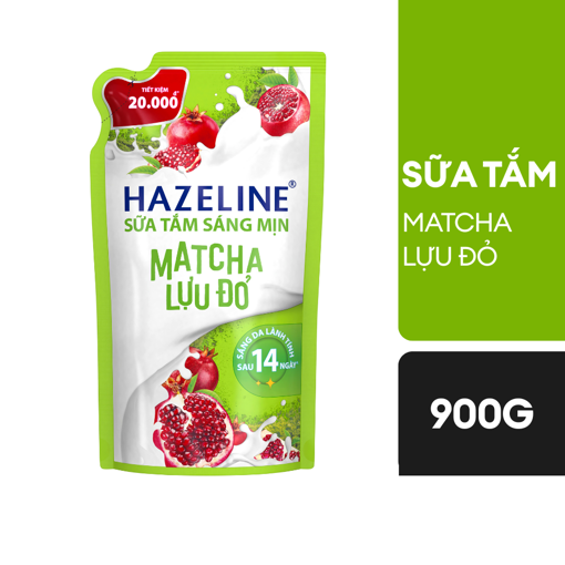 Ảnh của Sữa tắm Hazeline Matcha Lựu đỏ túi 900g