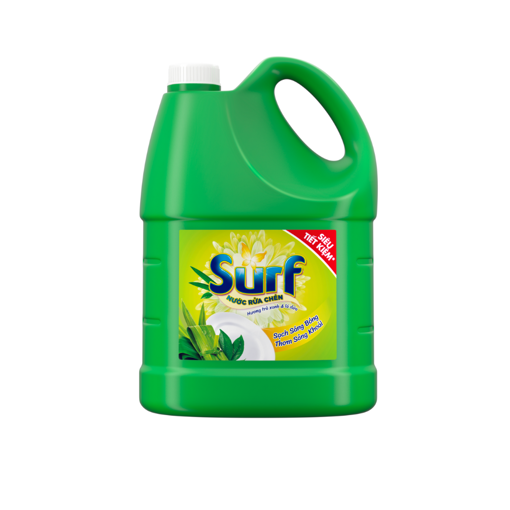 Ảnh của Nước rửa chén Surf hương Trà xanh & Lá dứa can 3.4kg