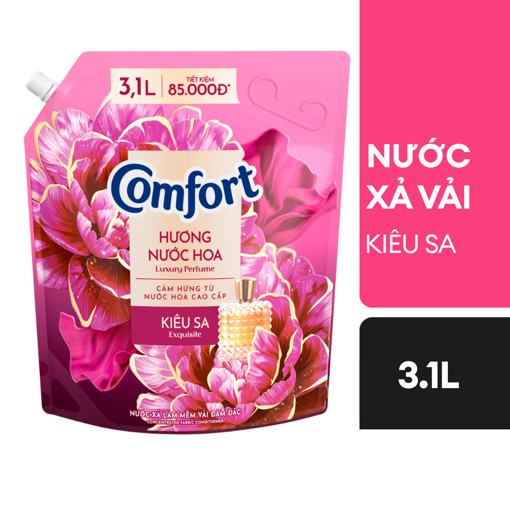 Ảnh của Nước xả vải Comfort hương Kiêu Sa 3.1L