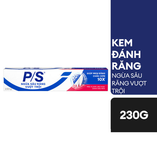Ảnh của Kem đánh răng P/S Ngừa Sâu Răng Vượt Trội 230g