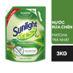 Ảnh của Nước rửa chén Sunlight Khử Mùi Tanh Matcha Trà Nhật túi 3kg