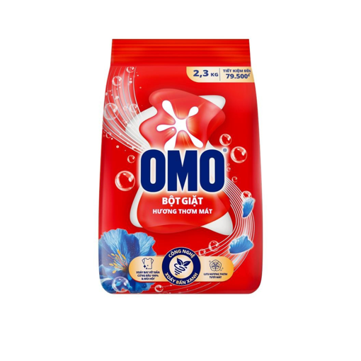 Ảnh của Bột giặt OMO Đỏ hương Thơm Mát 2.3kg