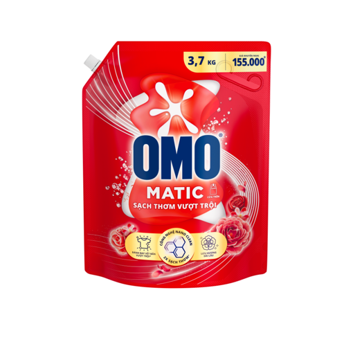 Ảnh của Nước giặt OMO Matic Cửa trên Sạch Thơm Vượt Trội 3.7kg