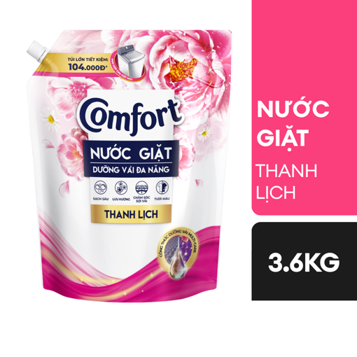 Ảnh của Nước giặt Comfort Dưỡng Vải Thanh Lịch 3.6kg